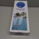 Pool Fountain with Lights | Solar Pool Fountain for Above Ground & Inground Pools,Solar Lights with Remote, Adjustable Sprinkler for Relaxation & Cooling 6-15 Degrees (White)