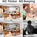 6-Packs A19 LED Light Bulbs,100 Watt Equivalent 2700K Soft Warm White Bright Bulbs Efficient 13W,1500 Lumens E26 Base, Non-Dimmable, 15000-Hour Lifespan for Bedroom, Living Room, Office