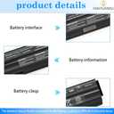 90Wh R795X Laptop Battery Compatible with Dell XPS 17 15 14 L701X L702x L721X L501X L502x L401X 312-1127 312-1123 453-10186 J70W7 WHXY3 JWPHF 0JWPHF 08PGNG 1591 P09E 0R4CN5 8PGNG P11F