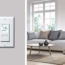 Honeywell RPLS540A ECONOSwitch Programmable Timer Switch, White (Requires 40 W Minimum), 1.5"D x 1.69"W x 4.06"H