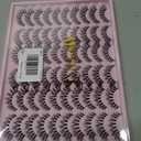 APCYUST Lashes Natural False Eyelashes 30 Pairs Cluster Inspired Cat Eye Lash Strips Medium Length Wispy Eyelash Pack Soft Everyday Look Lightweight Fake Pestañas Postizas for Beginners Daily Makeup