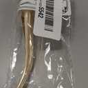 Minimalist Metal Hair Clip Barrette Large Long Alligator Hair Clips Pin Boho Silver Hair Barrettes S Shape Hair Clip Barrette Accessory for Women and Girl Headdress (Silver)