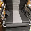 LET'S CAMP 2 Pack Folding Stadium Seats, Portable Bleacher Chairs with Comfortable Cushions, Cup Holder and Mesh Bag, Perfect for Sports Games and Outdoor Activities