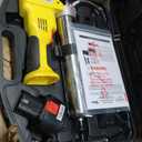 Lumax LX-1175 Handyluber 12V Cordless Grease Gun with Single Battery, 7000 Psi, Yellow