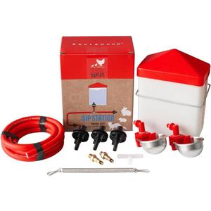 RentACoop DIY Sip Station Watering System Mini Kit for Rabbits