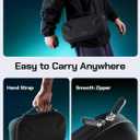 JSAUX Carrying Case for ROG Xbox Ally / ROG Xbox Ally X (2025) Double-Decker, Protective Hard Shell, Dual Layer Portable Travel Storage Bag Fits Adapter, Cable and Accessories -BG0136