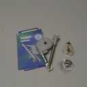 1 Pack 105 Degree Soft Closing Support Rod Hinges,Pull Down Bracket Hinge,Slowly descend and Close, Designed for Downward Opening lid Door,Cabinet Doors and Storage Box,Toy Box Support