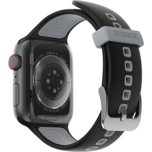 Otterbox Apple Watch Band 42/44/45mm All Day Comfort - Pavement (Black / Grey) (New)