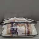 Extra Wide 108 Inch Long Curtains 70 Inch Wide Pinch Pleat Linen Curtains for Living Room Bedroom Light Filtering Privacy Pleated Drapes Hooks Rings Back Tab for Sliding Door White 1 Panel