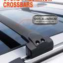 Roof Rack Cross Bars Fit for 2011-2021 Jeep Grand Cherokee WK2
