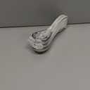 Raelitego 12pcs Asian Soup Spoon, Ceramic Chinese Soup Spoons, Deep Oval Hook Non-slip Japanese Spoons for Rice Ramen Pho Miso Soup Wonton Noodle, Luck and Prosperity Gifts for Friends Parents Family