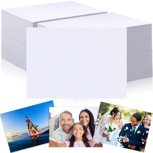 Fainne 800 Sheets Photo Paper 5x7 in Glossy Double Sided 54lbs 9.5mil 200gsm Photo Paper Glossy Card Stock for Inkjet Printing Printer Making Pictures Calendar Greeting Card Printing
