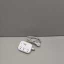 Cruise Ship Essentials - Mifaso Power Strip with USB Ports, 5Ft Flat Extension Cord with Multiple Outlets, USB Charging Station with Non Surge Protector for Cruise Ship, Travel, Dorm Room Essentials (White)