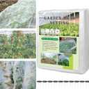 Garden Netting Plant Covers 10x33 Ft Net Ultra Fine Mesh Protection Netting for Vegetable Plants Fruits Flowers Crops Greenhouse Row Cover Raised Bed Barrier Mosquito Net Screen Protection Net Cover