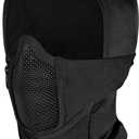 OneTigris Balaclava Mesh Mask, Ninja Tactical Mask with Full Face Protection for Outdoor (Black)