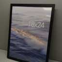 18x24 Picture Frame, Black Poster Frame for Wall Mounting, 1 Pack