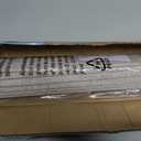 EINZUFUF Blackout No Drill Roman Shades, 21" W x 64" H, Beige