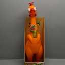 Animolds Hug Me Giant Rubber Chicken- Huge Stress Relief Screaming Chicken Toy | Screams Up to 45 Seconds- Novelty Gag and Prank Toys | Funny Toys Gifts for Christmas Stocking Stuffers for Kids Adult