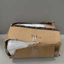 DolceLuna Pillows King Size Set of 2, Bed Pillow 2 Pack for Side & Back Sleepers, Hotel Quality Down Alternative Gusseted King Pillow for Sleeping, Soft and Supportive, White