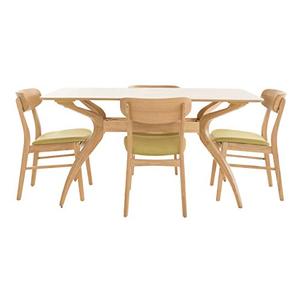 Christopher Knight Home Lucious Curved Leg Rectangular Dining Table