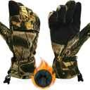 Intra-FIT Stretch-Fit Warm Hunting Gloves Water Repellent Ski Gloves Lightweight Realtree Glove Fishing Gloves Archery Accessories Hunting Outdoors