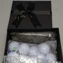 12 Pcs Happy Birthday Golf Ball Funny Christmas Novelty Gift for Dad Mom Coworker Employee Husband Grandpa Golfers Lovers Birthday (White)