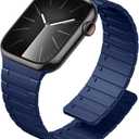 SNBLK Magnetic Watchband Compatible with Apple Watch for Men 44mm 45mm 46mm 49mm 42mm 41mm 40mm 38mm Women, Silicone Sport Strong Magnet Strap for iWatch Series 11 Ultra 3 Ultra 2 Se 10 9 8 7 6 5 4 1