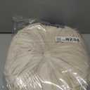 4 Pcs Round Throw Pillows 15 Inch Decorative Velvet Pleated Pumpkin Pillows Boho Floor Pillow with Center Button for Living Room Couch Chair Bed Sofa Home Decoration (Ivory)