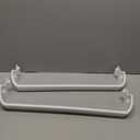 2-Pack240534701 Door Bar Rack Compatible with Frigidaire or Kenmore Refrigerator