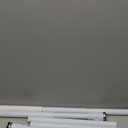 White Tension Curtian rod no drill, 42 to 100 inch Adjustable Heavy Duty black shower curtain rod for Windows bathroom Closet,  40-100"