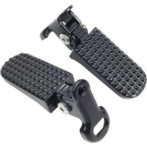 1 Pair of Bike Foot Pegs, Aluminium Alloy Non-Slip Bike Pegs for Folding Bike and Mountain Bike Durable