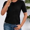 GRACE KARIN Short Sleeve Summer Cardigan for Women, Lightweight Cropped Cardigan Sweater, Button Shrugs for Dress Trendy