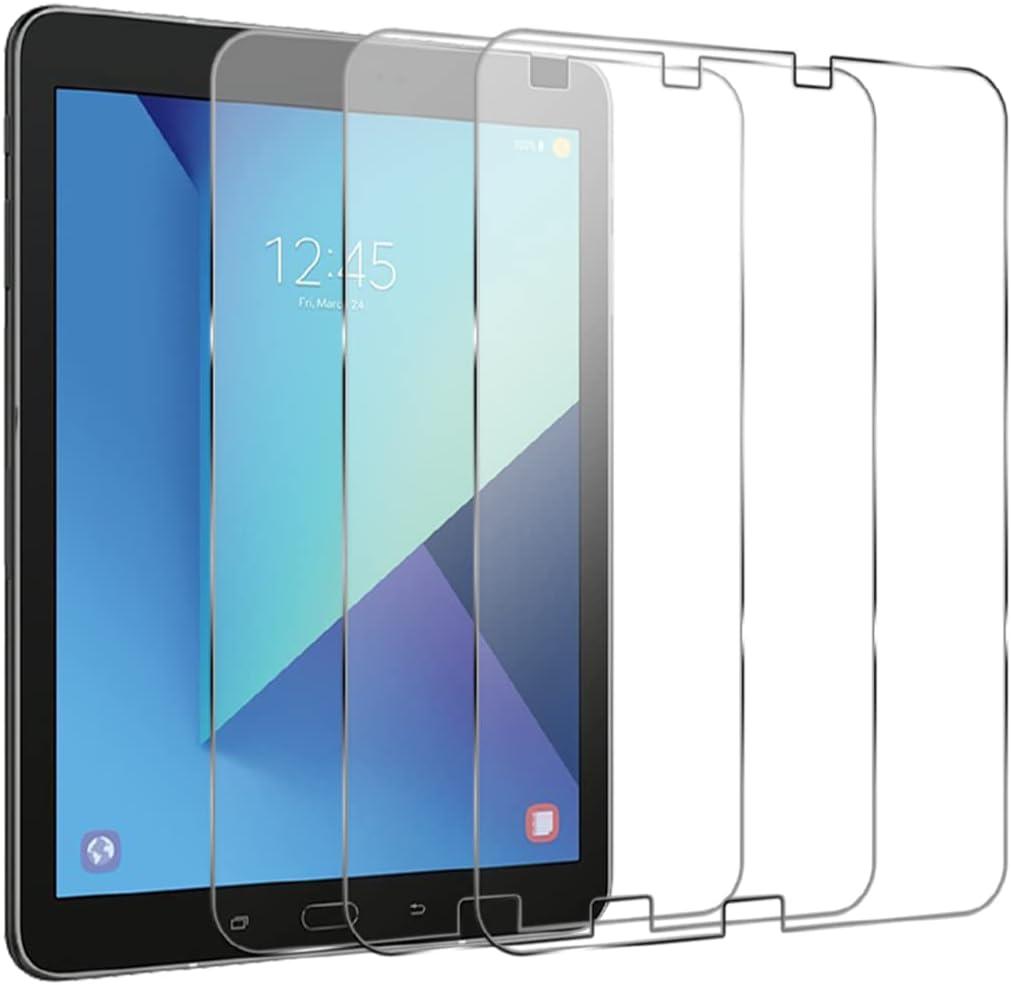 Galaxy Tab S3 T820 Screen Protector,(3 Packs) Anti-Glare Hardness Tempered Glass Protective Film Replacement for Galaxy Tab S3 SM-T820 SM-T825 SM-T827