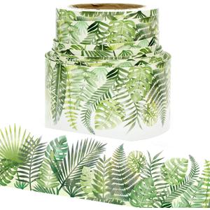 Youngever 52.5 ft Bulletin Board Borders for Classroom Decoration (Tropical Theme), 2 Pack