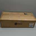 Homeiju Wooden Farmhouse Style Rustic Medicine Cabinet with Two Barn Doors, Wooden Wall Mounted Storage Cabinet with Open and Hidden Storage Space, for Bathroom, Living Room, Kitchen, White (23.6'' H)