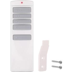 Replacement Ceiling Fan Remote Control for Harbor Breeze, Compatible with A25-TX00I/KUJCE10512/TR258A, KUJCE10716, A25-TX001-R1, A25-TX005-R, ZJF-RT01A, 3-Speed & Light Dimmer, Includes Wall Mount