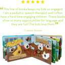 Melissa & Doug Poke-a-Dot! Old MacDonald's Farm, Interactive Children's Board Book with Buttons to Pop, Educational Sensory Toy for Toddlers & Preschoolers Ages 3+ - FSC Certified