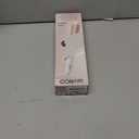 Conair Double Ceramic 1 -Inch Curling Iron, 1 -Inch Barrel Creates Soft Waves & Curls, Hair Curler for Use on Medium & Long Hair, White/Rose Gold