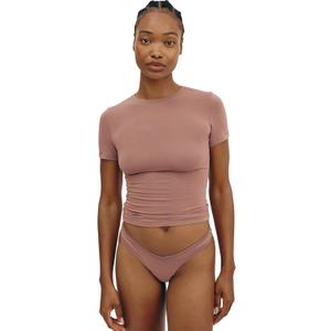 Organic Basics Women's Flex Organic Cotton Thong Underwear (Medium)