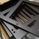 SONGMICS Bamboo Shoe Bench, 3-Tier Shoe Rack Organizer for Entryway, Living Room, Bench Seat Holds Up to 300 lb, 11.9 x 35.4 x 19.2 Inches, Rustic Walnut and Slate Gray ULBS904B32