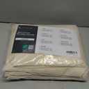 LuxClub 4 PC Queen Sheet Set, Queen Size, Deep Pockets 18" Wrinkle Free Cooling Bed Sheets Machine Washable Hotel Bedding Silky Soft - Cream Queen