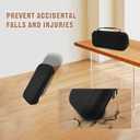 XINGFUDAO Lightweight Carrying Case Compatible with Nintendo Switch 2 (2025), Travel Bag for Up to 12 Game Cards, Protective Cover for Switch 2, Black