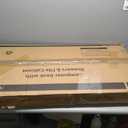 AODK 55 Inch Computer Desk with 3 Drawers and File Cabinet for Storage, Office Desk with Monitor Stand and LED Lights, Home Office Desks, Black