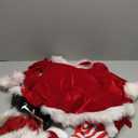 5 Pieces Girls Santa Dress, Santa Dress for Girls Kids Mrs Claus Costume with Belt Hat Christmas Cosplay, Size: 5-7X
