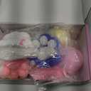 8 Pcs Taba Squishies Pack - Squishy Pack Include (2 Strawberry, 2 Cat Paws,2 Banana,1 Hamster,1 Chick),Squishy Fidget Toys Set,Gifts for Kids, Party Favors - Cute Taba Handmade Stress Toys