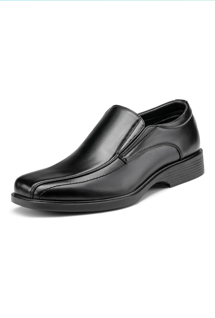 Bruno Marc Men's Square Toe Dress Loafers Formal Shoes, 5