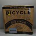 ULTRAVERSE 20x4 E-Bike Fat Tire - Robust, High-Performance 20inch Fat Tyre for MTB and Ebikes, Durable All-Terrain Directional Tread, Superior Density for Street & Trail Adventures-2 Unit