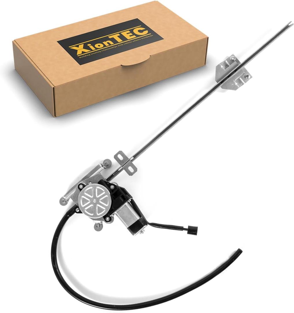Front Passenger Side Power Window Regulator with Motor (2-Pin)