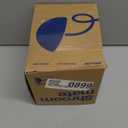 Shroommate Clip On Light and Bed Headboard Lamp, Bedside Table Lamp for Dorm, College Dorm Room Essentials, Night Light for Kids Nursery, Clip on for Desk, MultiColor LEDs, Adapter Included (Black)