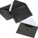 Yahenda 200 Count Black Mini Gift Card Envelopes Bulk Wedding Pocket Small Paper Envelopes Gift Card Sleeves Greeting Business Tiny Pocket 4 x 2.7 Inch for Holidays Wedding Baby Shower Birthday